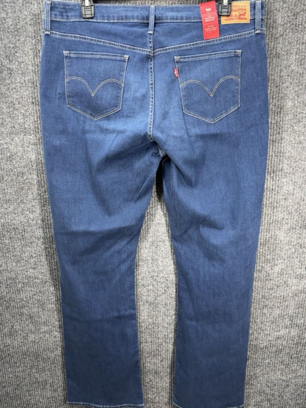 Levis 315 Shaping Boot Cut Jeans Womens 22W M Medium Wash Mid Rise Stretch NEW - Picture 4 of 15